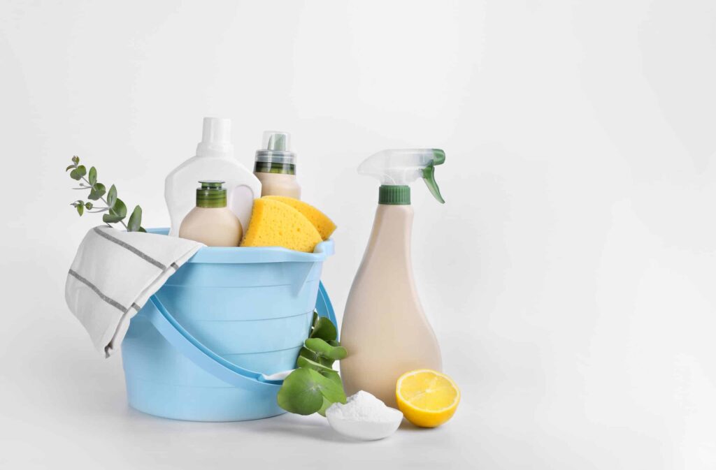 Cómo ordenar los productos de limpieza y desinfección